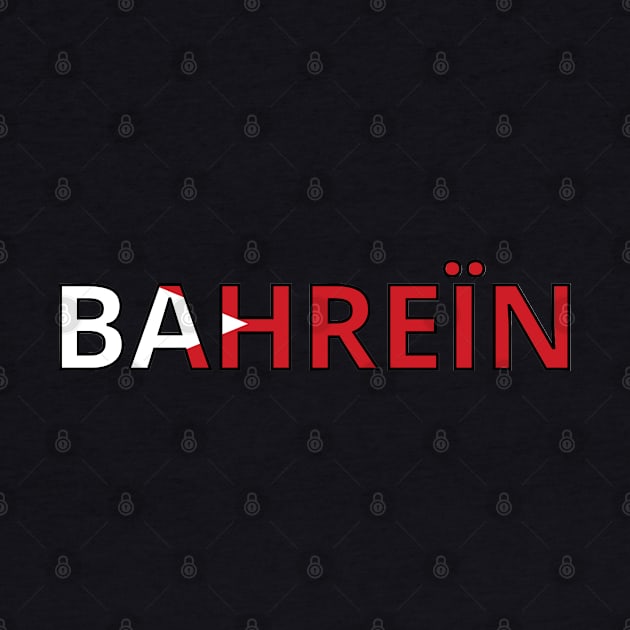 Drapeau Bahreïn by Pixelforma